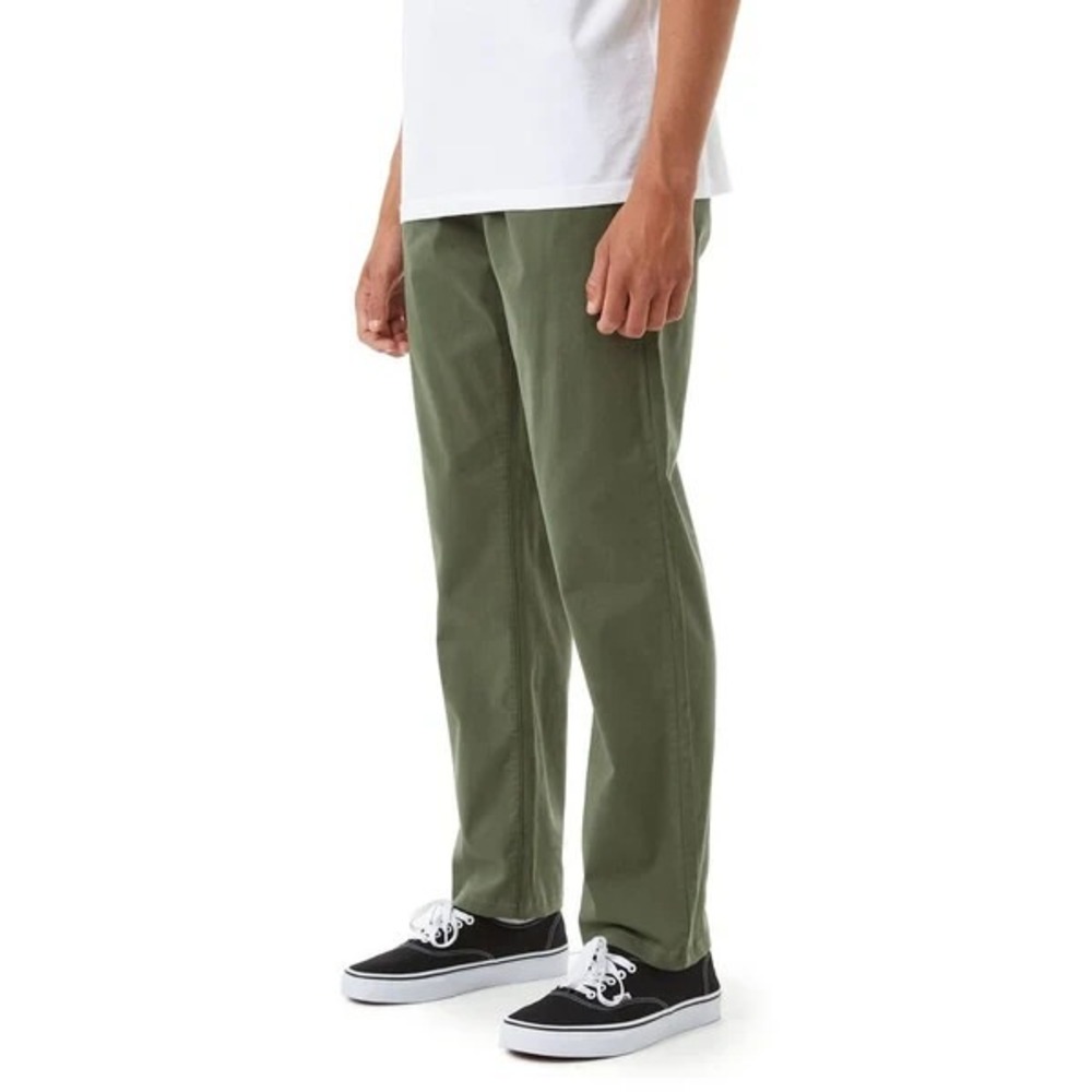 Katin Kraft Pant size 36x32 Olive Green Chino Stretch Twill Skate Surf NEW